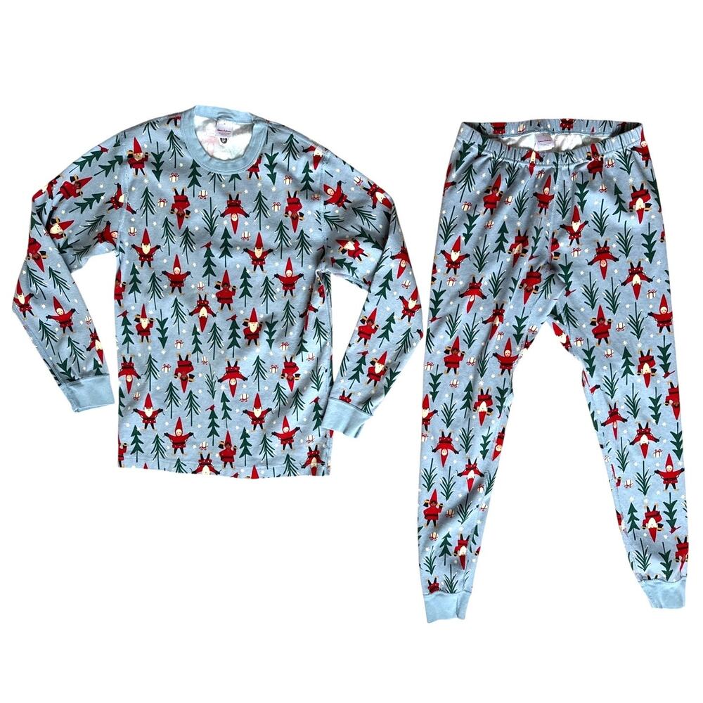 Hanna Andersson Winter Elves Adult Holiday Pajama Set Size Medium